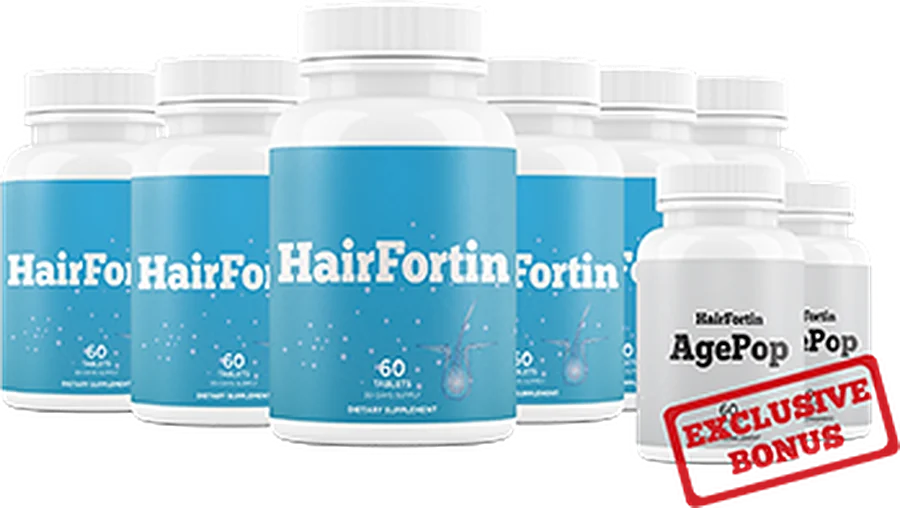 HairFortin 6 bottles — 180-day supply